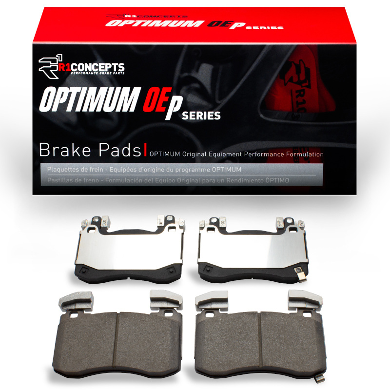Genesis G70 Brake Pads - Front - R1 Concepts - R1 Optimum OE - `18-`25